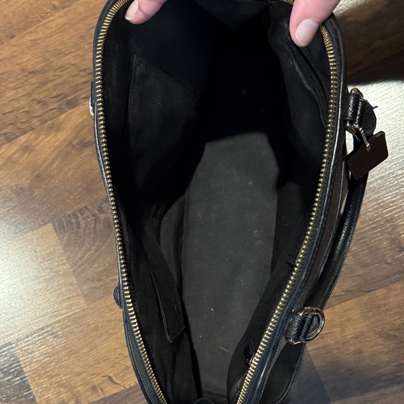 Black Coach Sierra Satchel Handbag - Picture 11 of 16